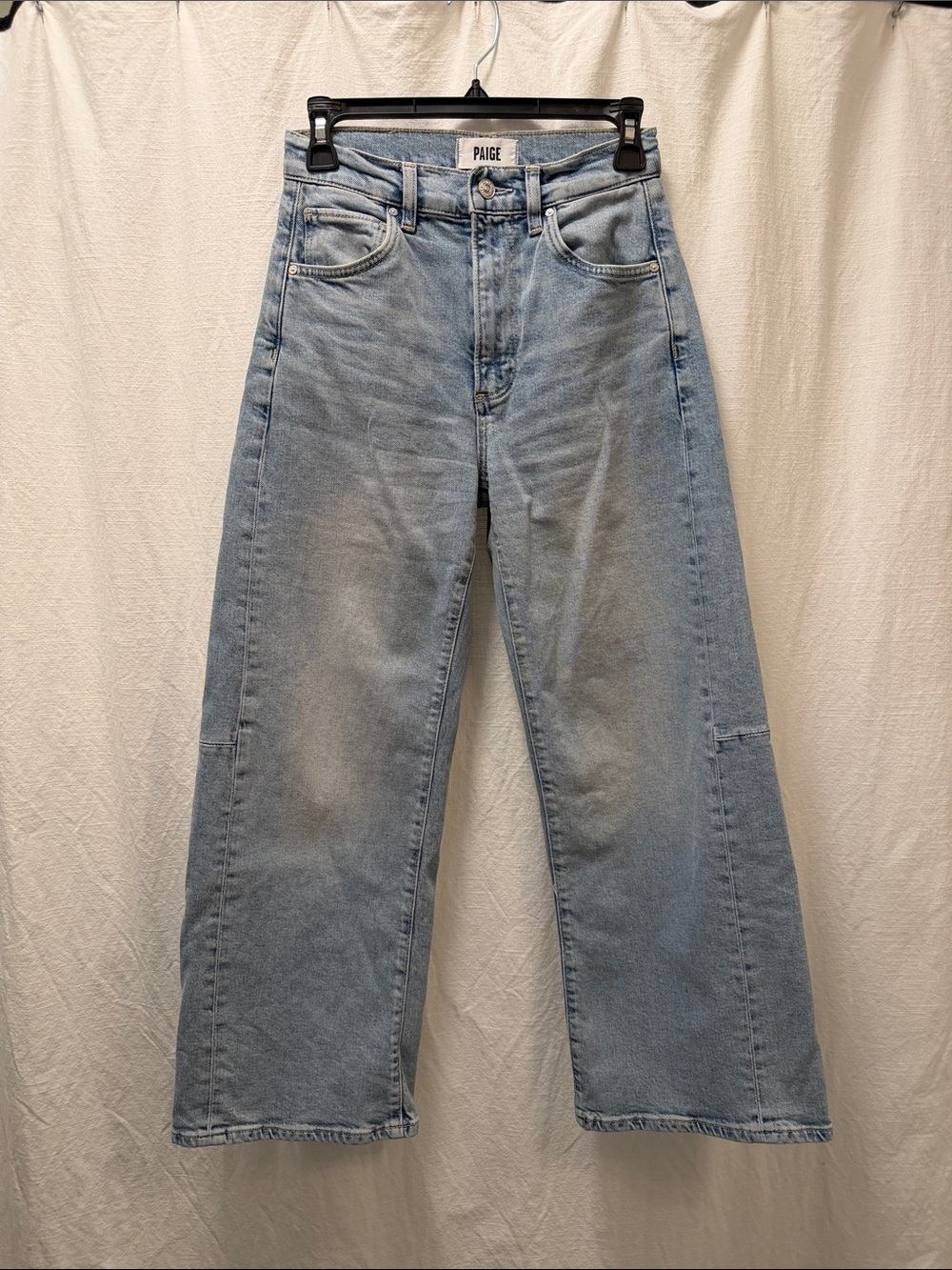 Paige Arellia high waist skimmer barrel jeans, marvista, 25P - Picture 6 of 9